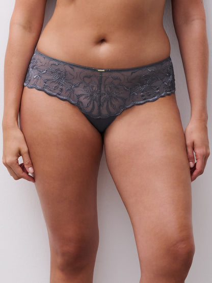 Chantelle - FLEURS REVEALING SHORTY in fancy grey
