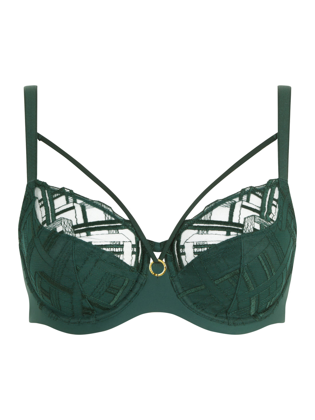 Chantelle - Graphic Support Bra in Green