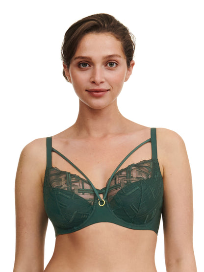 Chantelle - Graphic Support Bra in Green