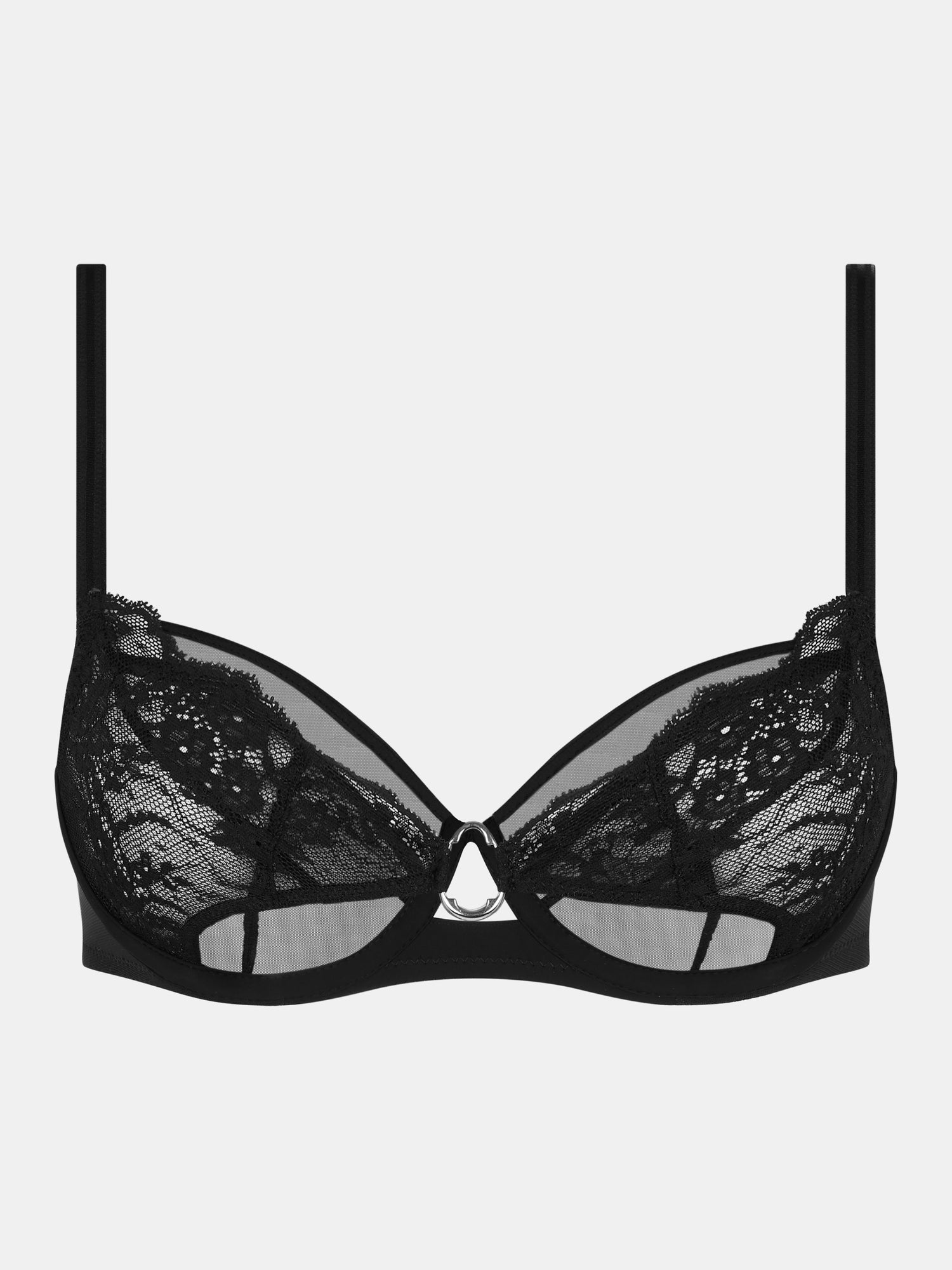 Chantelle Pulp - Crush underwired bra in Noir – Anon Lingerie