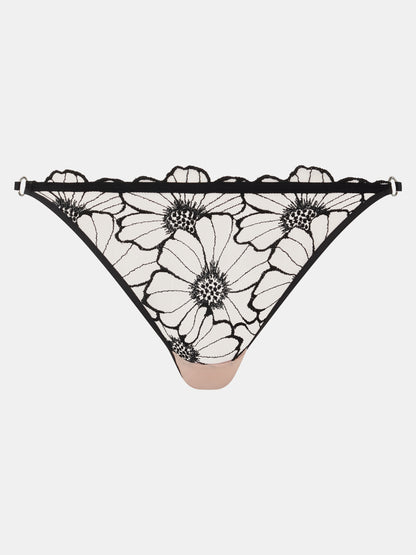 Chantelle - Lush thong in Festive Black
