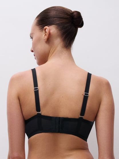 Chantelle - Lush plunge T-Shirt bra in festive Black