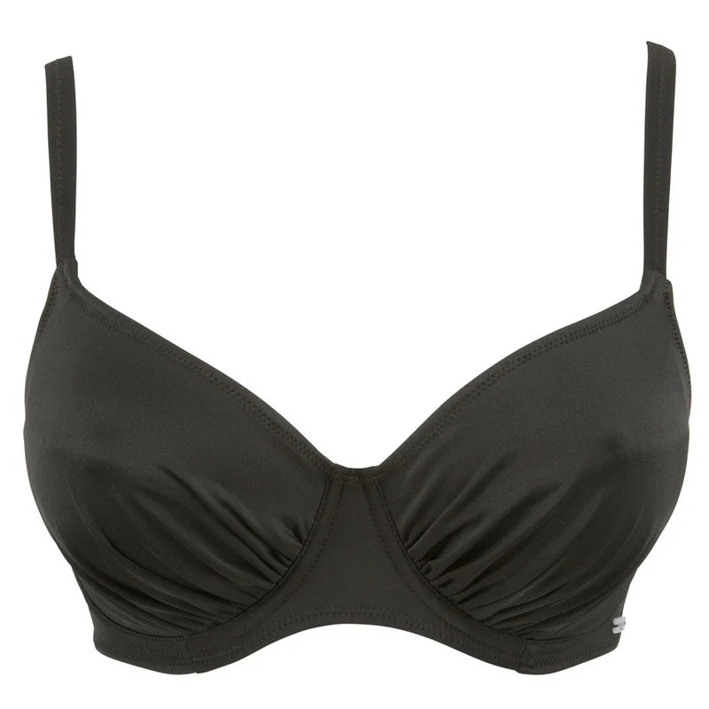 FANTASIE - Versailles Full Cup Bikini Top in Black