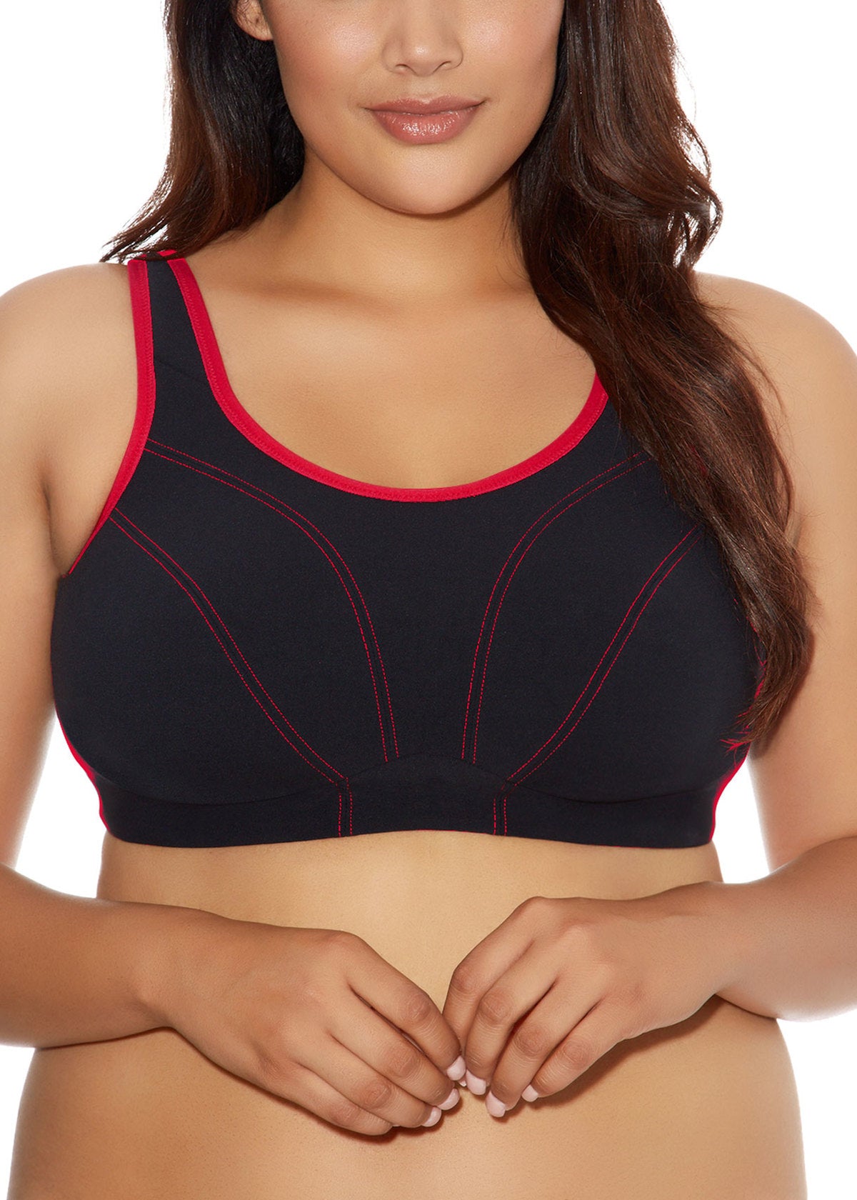 GODDESS - Sport Soft Cup Sports Bra in Black