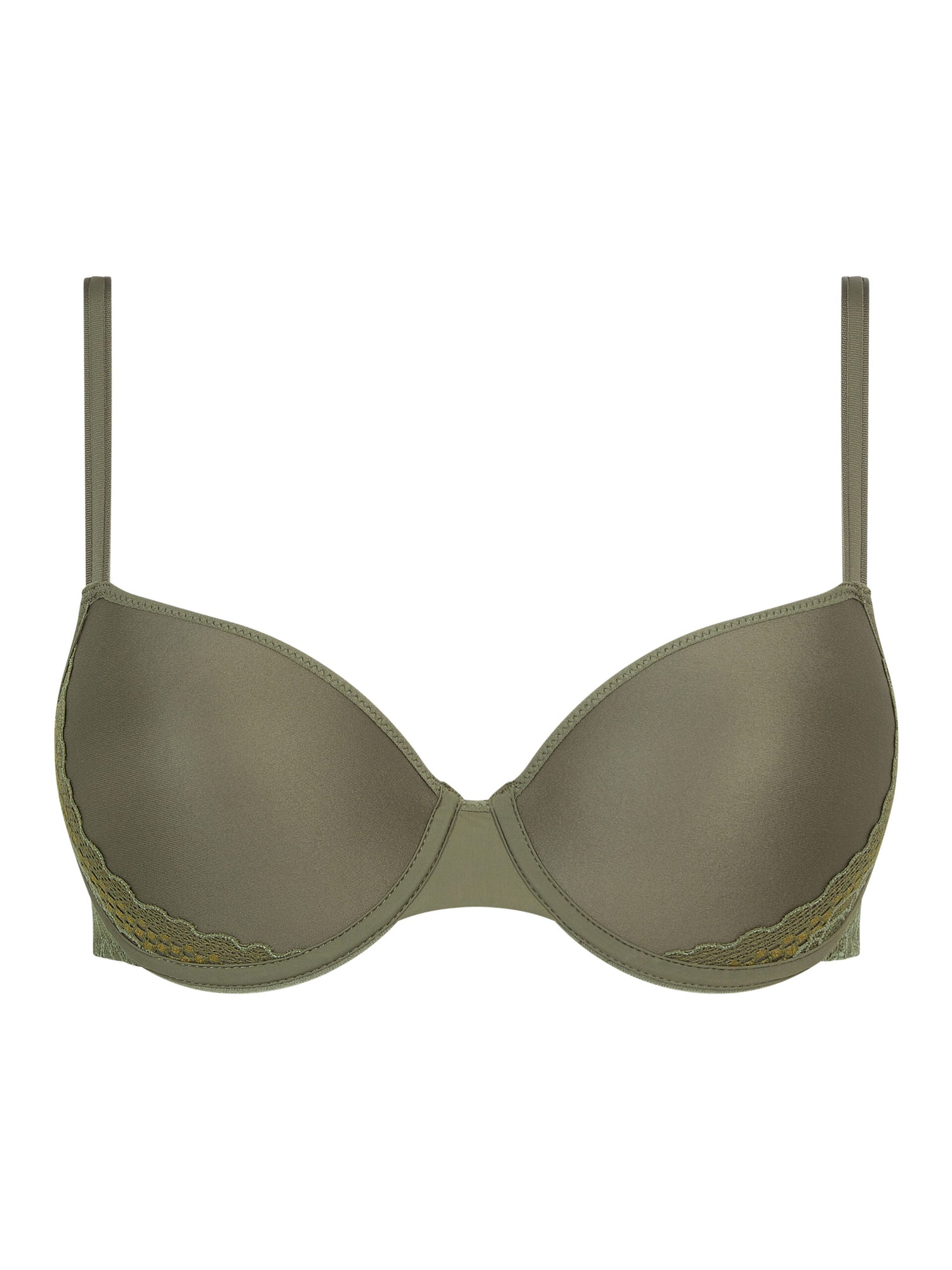 PASSIONATA - PILA HALF CUP BRA IN KHAKI