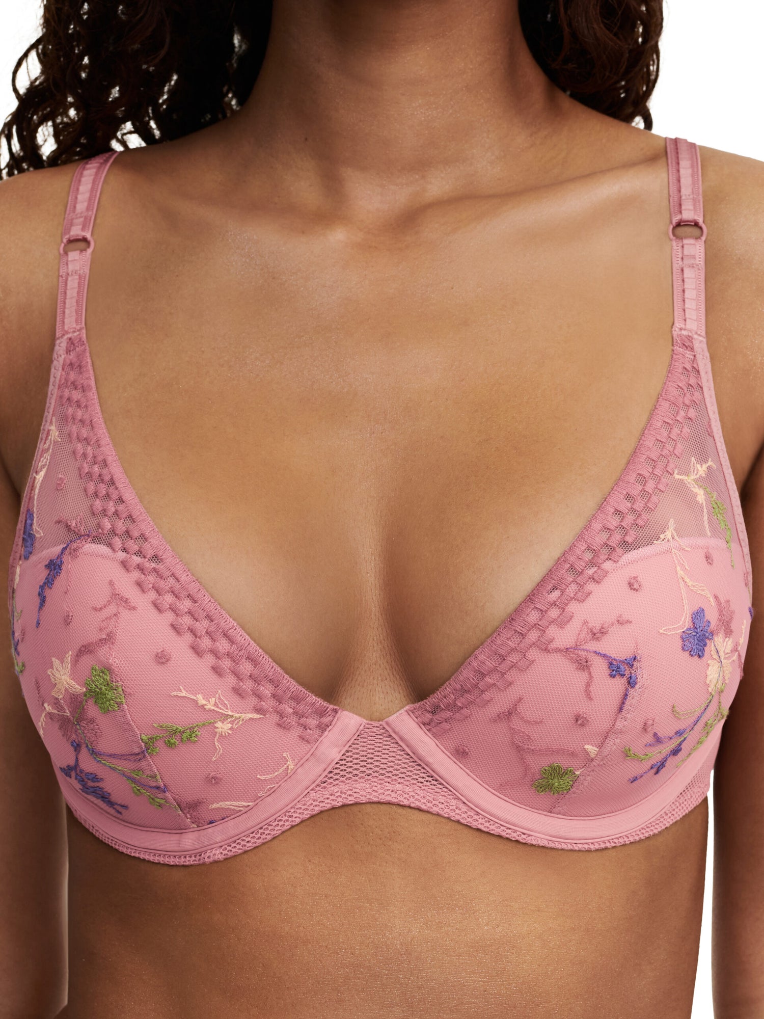 PASSIONATA - SUZY PLUNGE BRA IN ROSEWOOD