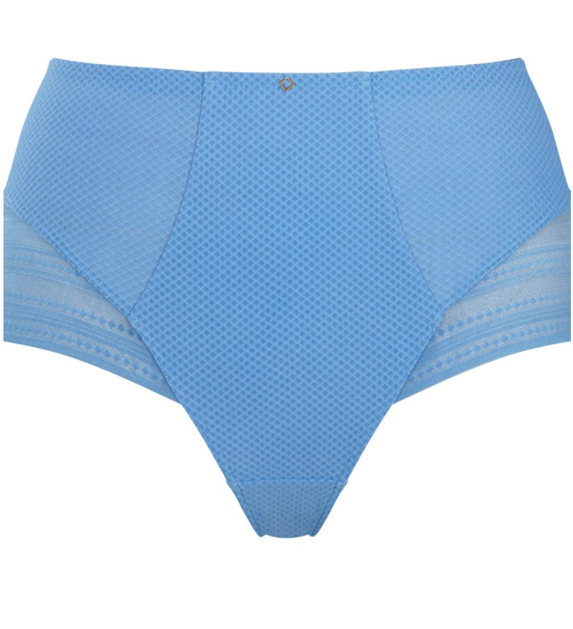 PANACHE - SERENE HIGH WAIST BRIEF IN CORNFLOWER