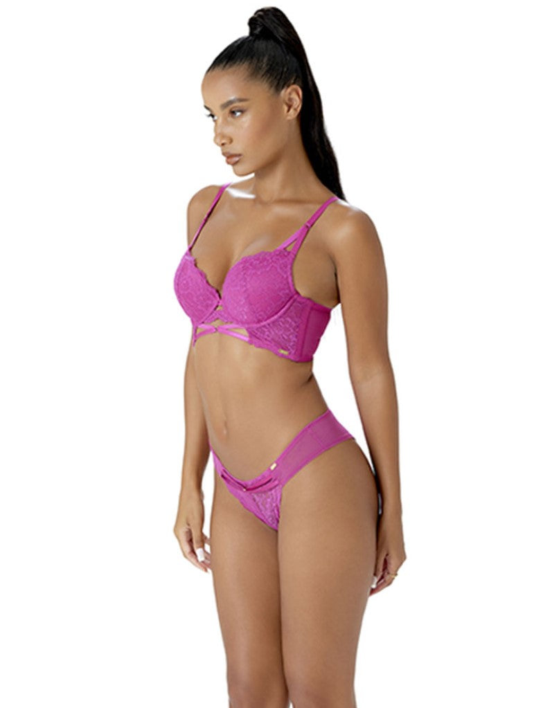 GOSSARD - SUSPENSE SHORT IN FUCHSIA