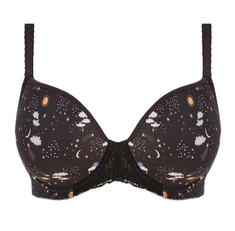 FREYA - DAYDREAMING MOULDED PLUNGE BRA IN CELESTIAL