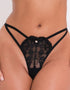 SCANTILLY - EMBRACE THONG IN BLACK