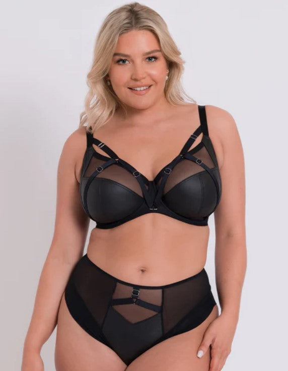 CURVY KATE - ENCLOSE FULL CUP BRA IN BLACK