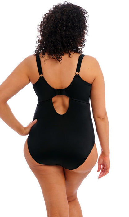 ELOMI - PLAIN SAILING NON WIRED SWIMSUIT IN BLACK