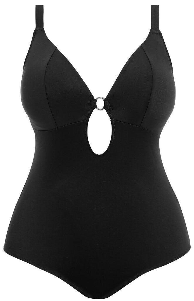 ELOMI - PLAIN SAILING NON WIRED SWIMSUIT IN BLACK