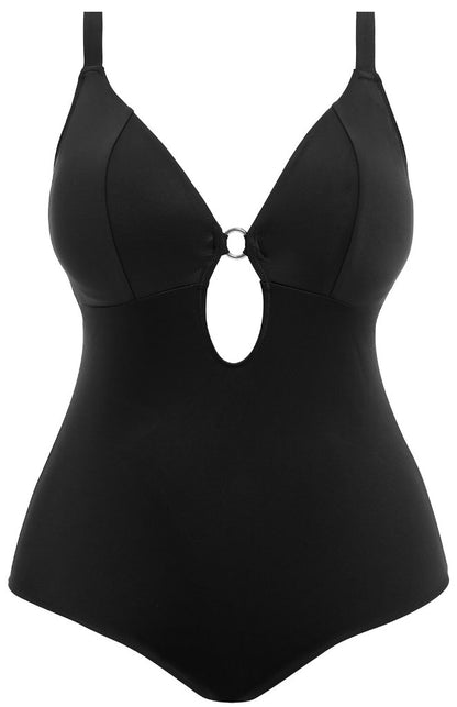 ELOMI - PLAIN SAILING NON WIRED SWIMSUIT IN BLACK