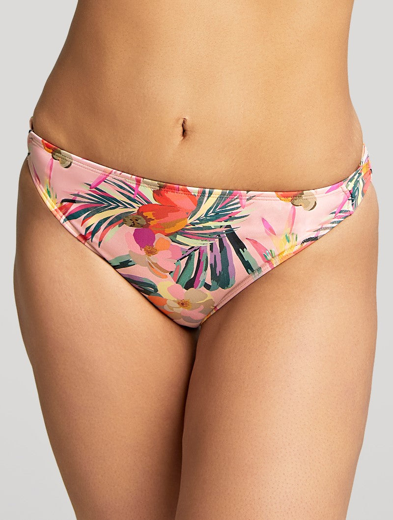 PANACHE - PARADISE CLASSIC BIKINI BRIEF IN TROPICAL PINK