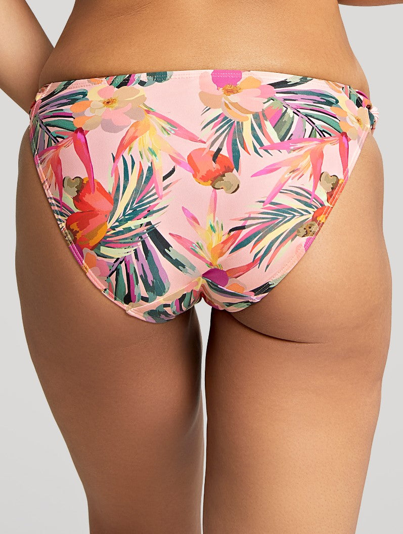 PANACHE - PARADISE CLASSIC BIKINI BRIEF IN TROPICAL PINK