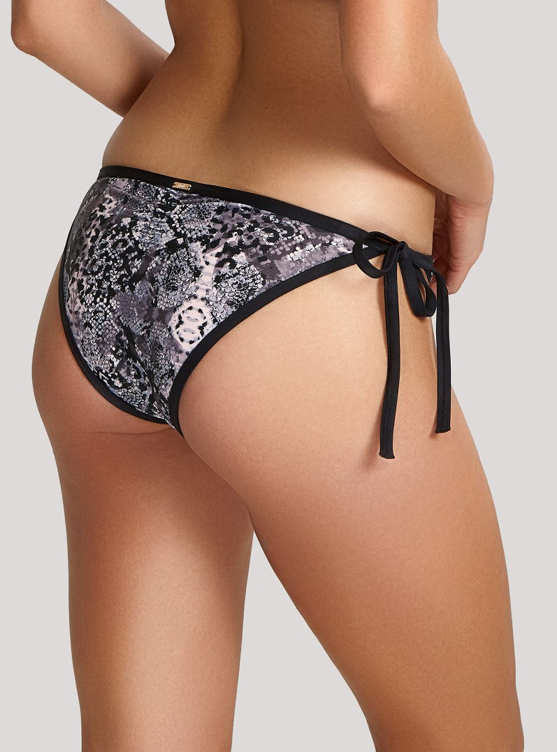 PANACHE - JOLEE TIE SIDE BIKINI BRIEF IN SNAKE PRINT