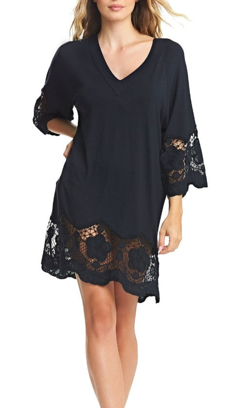 Fantasie - Dione black tunic