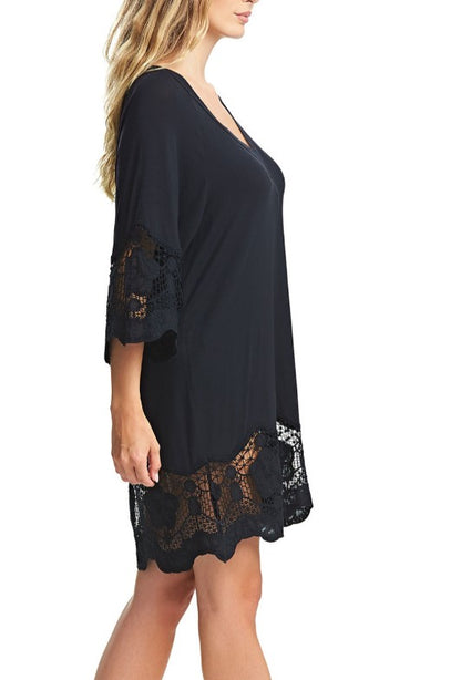 Fantasie - Dione black tunic