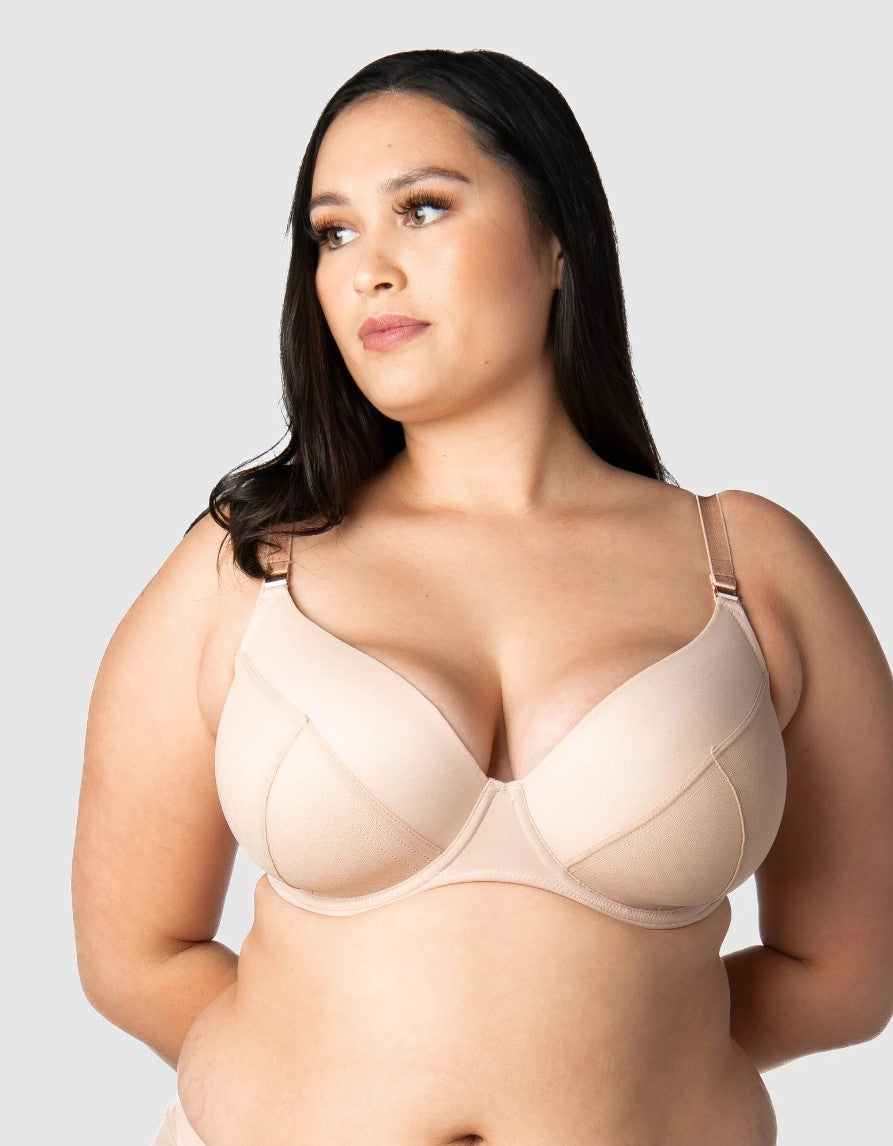 HOTMILK - LUNAR ECLIPSE NURSING BRA IN CASHMERE