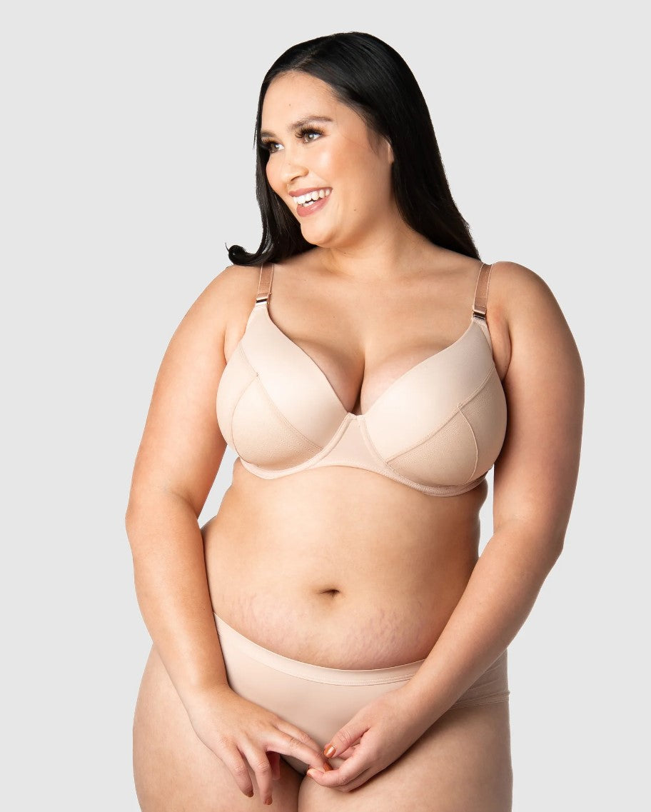 HOTMILK - LUNAR ECLIPSE NURSING BRA IN CASHMERE