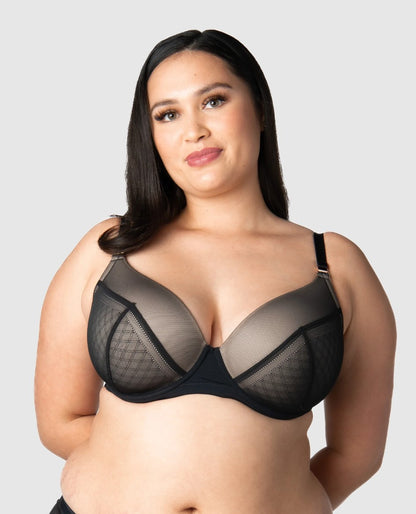 HOTMILK - LUNAR ECLIPSE NURSING BRA IN BLACK