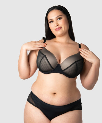 HOTMILK - LUNAR ECLIPSE NURSING BRA IN BLACK