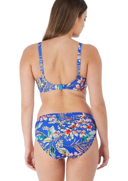 FANTASIE - BURANO MID RISE BIKINI BRIEF IN PACIFIC BLUE