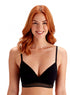 PRETTY POLLY - TRUDI NON WIRED BRA IN BLACK