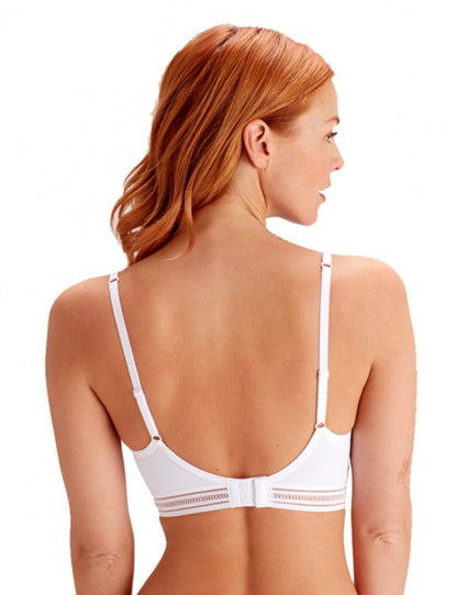 PRETTY POLLY - TRUDI NON WIRED BRA IN WHITE