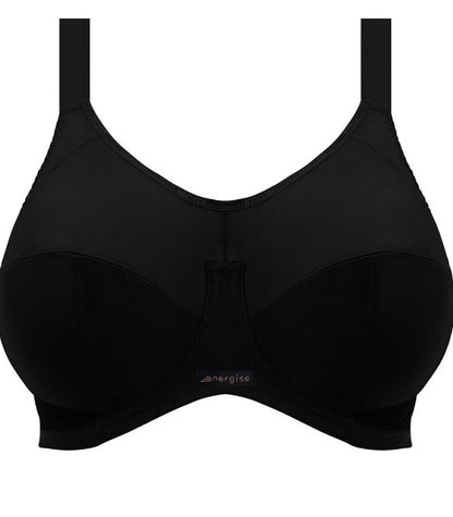 ELOMI - ENERGISE SPORTS BRA IN BLACK