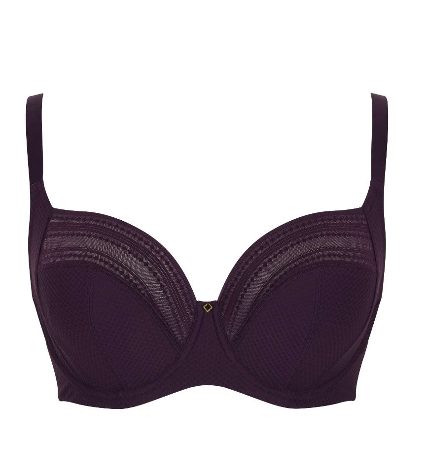 PANACHE - SERENE FULL CUP BRA IN AUBERGINE