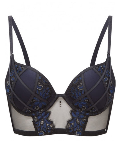 GOSSARD - VIP RAPTURE PADDED PLUNGE BRA IN BLACK