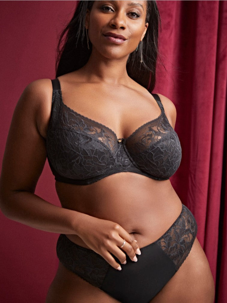 SCULPTRESSE - DREAM PLUNGE BRA IN BLACK