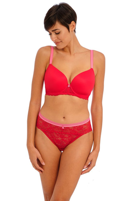 FREYA - OFFBEAT BRIEF IN CHILLI RED