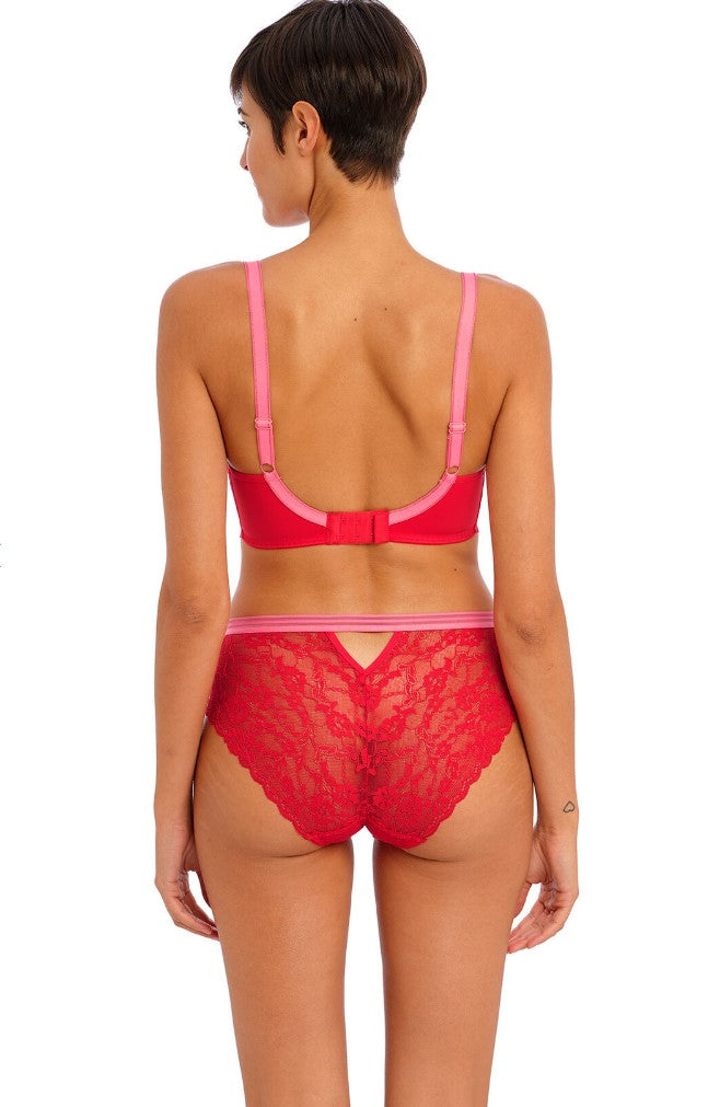 FREYA - OFFBEAT BRIEF IN CHILLI RED