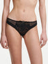 CHANTELLE - FLEURS TANGA IN BLACK