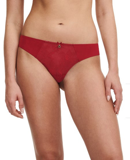 CHANTELLE - ORCHIDS TANGA IN PASSION RED