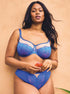 SCULPTRESSE - JOSEPHINE FULL CUP BRA IN COBALT AND LATTE