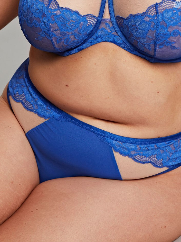 SCULPTRESSE - JOSEPHINE BRIEF IN COBALT AND LATTE