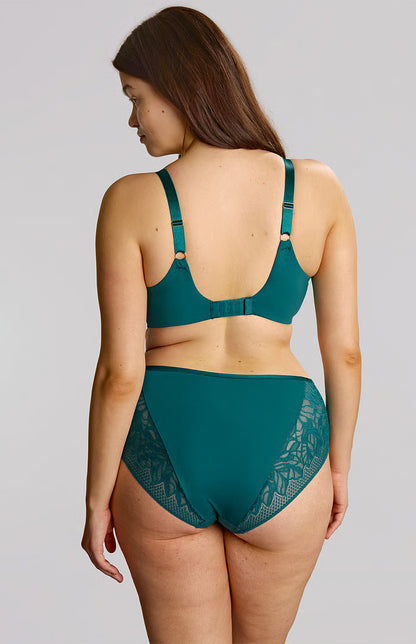 SCULPTRESSE - Sophia Full Cup Bra in Teal Blue