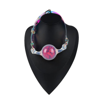 ANON SECRETS - Crystal Ball Gag - Red