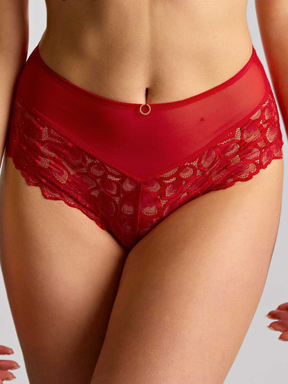 PANACHE - ALLURE DEEP BRIEF IN True Red