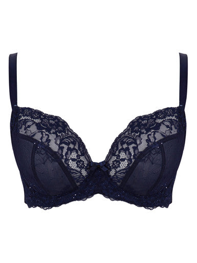 PANACHE - ANA PLUNGE BRA IN MIDNIGHT SEQUIN