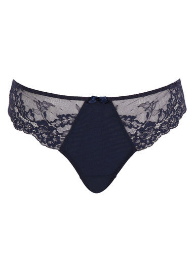 PANACHE - ANA THONG IN MIDNIGHT SEQUIN