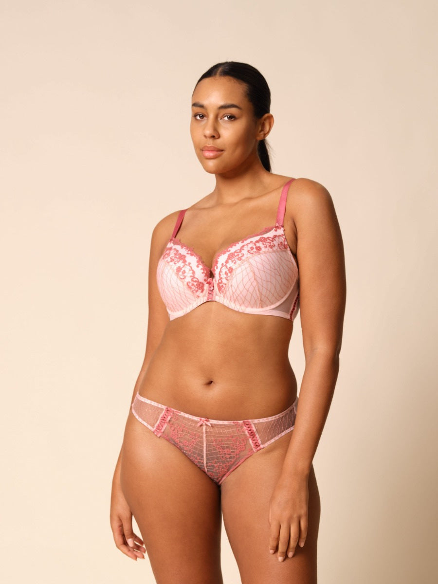 GOSSARD - Lacage Brief in Rose