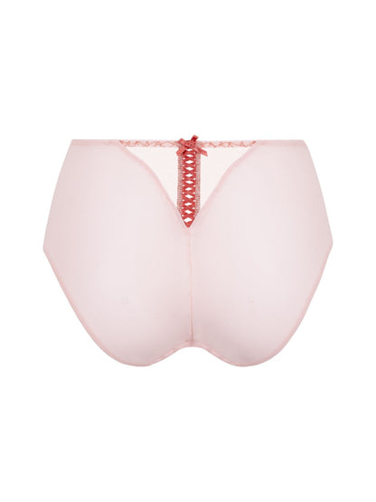 GOSSARD - Lacage High Waisted Brief in Rose