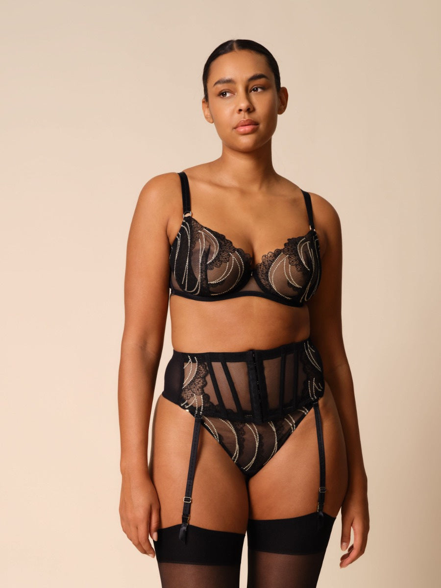 GOSSARD - VIP Etoile Waist Cincher - Black