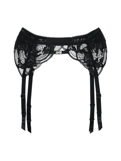 GOSSARD - Lace Soiree Suspender - Black