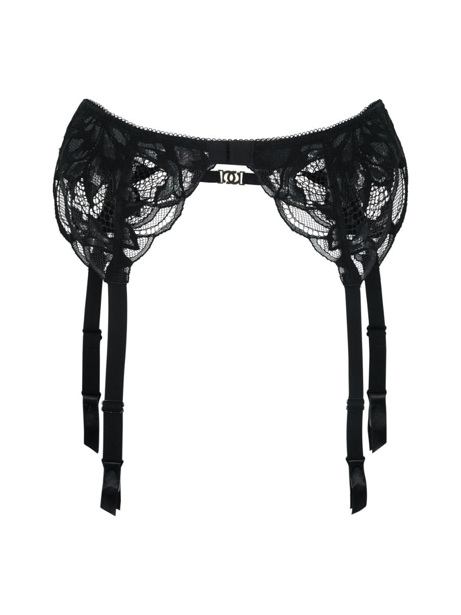 GOSSARD - Lace Soiree Suspender - Black
